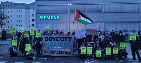 siemens boycott.